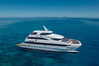 8.5Hr Evolution Super Yacht Great Barrier Reef Cruise