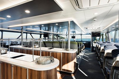 6Hr Gordon River Spirit Of The Wild Cruise - Main Deck Central