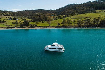 Scenic cruise along the Tasman waterways