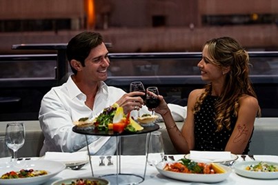 Clearview Glass Boat 2-Hour Dinner Cruise With Wine Pairing