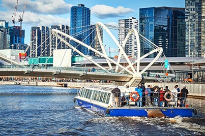 2Hr Sightseeing Cruise Up & Down Yarra River