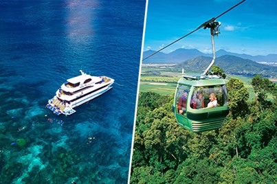 Great Barrier Reef, Daintree & Skyrail/Kuranda Train Combo