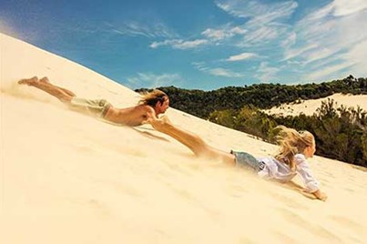 Tangalooma Island Resort + 4WD Desert Safari Day Tour