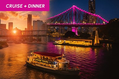 1.5Hr Sunset Cruise & Plough Inn Tavern Dinner Combo