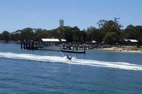 ‘Lady Brisbane’ cruising the Brisbane waters