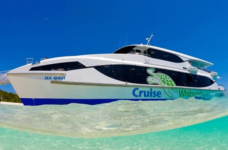 Guests taking it slow and basking in the sun on Whitehaven Beach