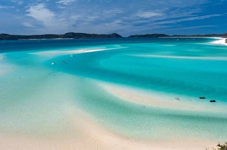 Cruising or sailing is one of the best ways to explore the Whitsundays